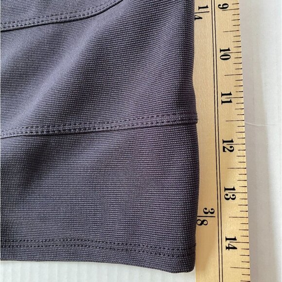 Charlotte Russe Vintage Womens Gray Bodycon Mini Skirt W/ Back Zipper Size M - Picture 5 of 8